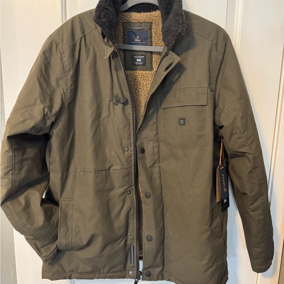 Roark X Halley Stevensons Green Military Field Jacket Weather-Resistant - Picture 1 of 12